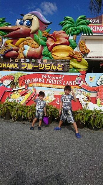 3日・沖縄観光旅行〜ガラス館、フルーツランド、琉宮城、美ら海編