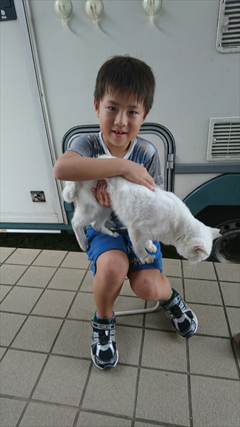 7日・初抱きニャーコ!