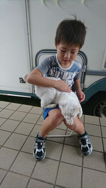 7日・初抱きニャーコ!