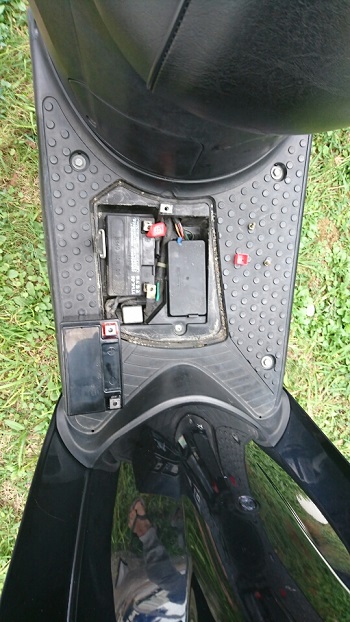 2日・原付のバッテリー交換!