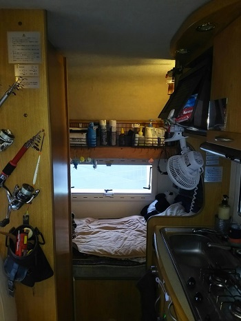 2日・後部一段ベッド!