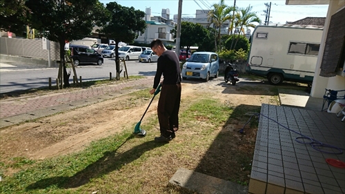 15日・車の整備と草刈り!