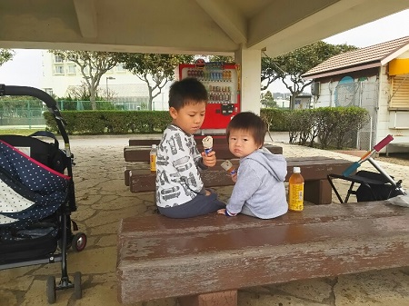 14日・カニ捕まえ!