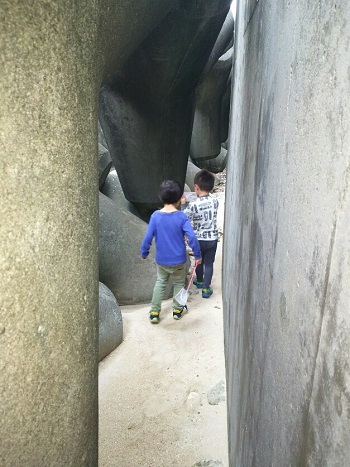 14日・カニ捕まえ!