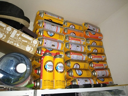 15日・カセットガスアダプターが活躍!