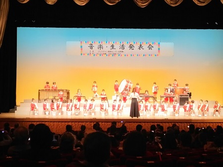 20日・音楽発表会からのー