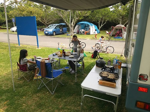 3日・県総でデイキャンプ!