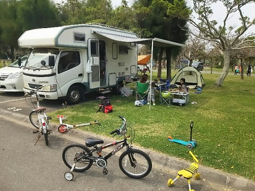 3日・県総でデイキャンプ!