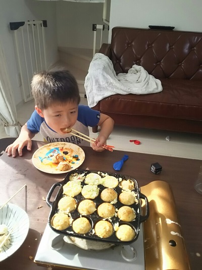 5日・たこ焼きパーリー