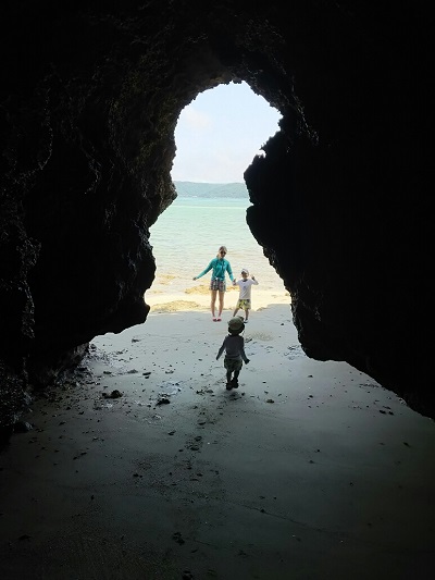 6日・屋我地島でビーチキャンプ!