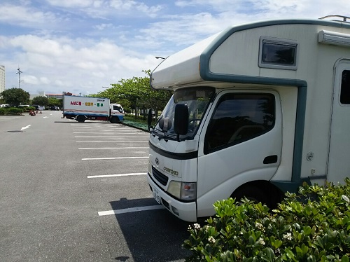 14日・キャンカーの飲み水の給水