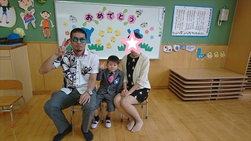 10日・幼稚園の進級式!