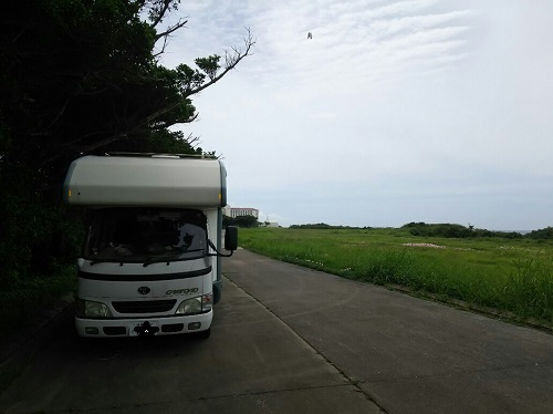 24日・アリビラの海にて