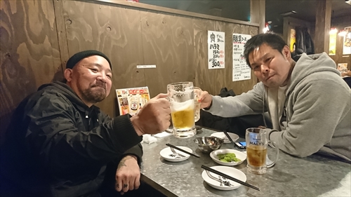 20日・大晦日にRIZINに出場した砂辺光久選手と大阪観光!