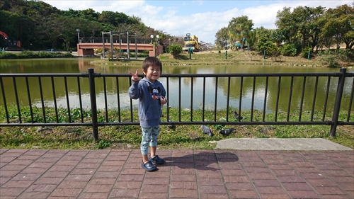 14日・次男と県総合運動公園デート!