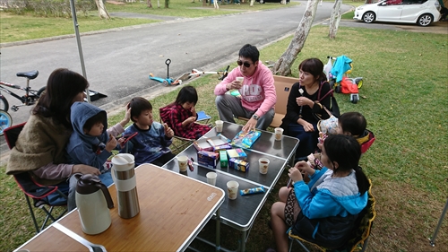 17日・県総合運動公園オートキャンプ場に泊まり来ました!