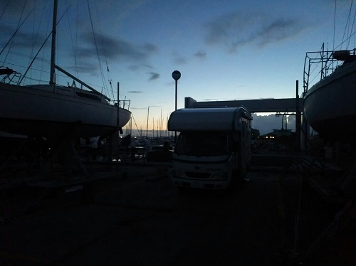 22日・宜野湾マリーナから朝タマン!