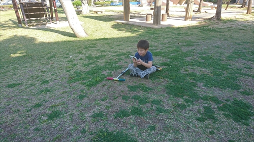 13日・庭デート!