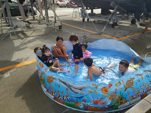 10日・4家族でマリーナBBQ!