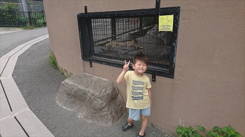 9日・次男と動物園デート!