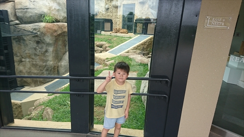 9日・次男と動物園デート!