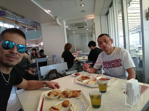 14日・若柔術代表の若山さんとホテルランチ!