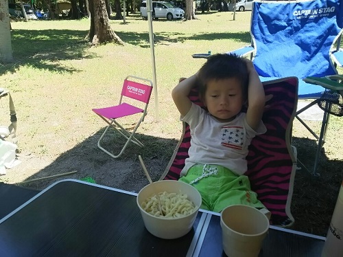 17日・伊江島でクワガタげっとん!