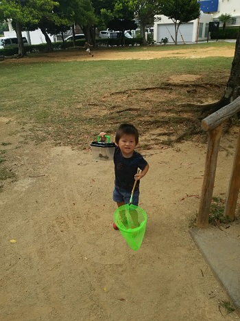 24日・公園と新居の庭と