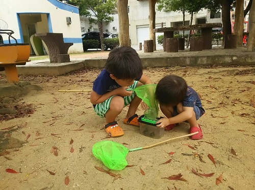 24日・公園と新居の庭と