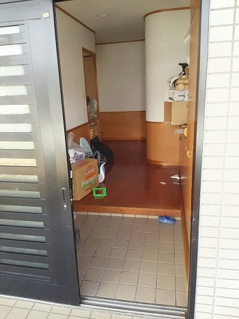 8日・退去しました!