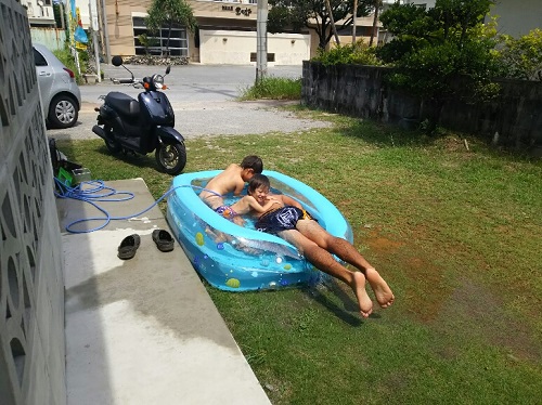 13日・シーサー公園に!