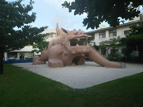 13日・シーサー公園に!