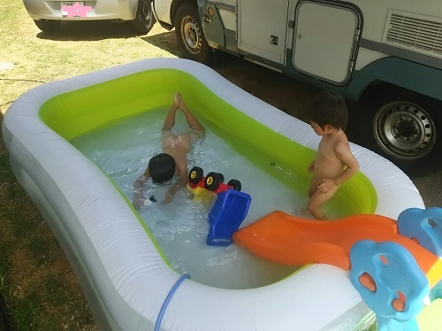 14日・デカ過ぎプールの水道代は?