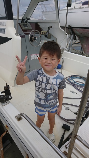 2日・次男と台風の後始末一式!