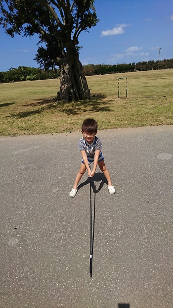 2日・次男と台風の後始末一式!