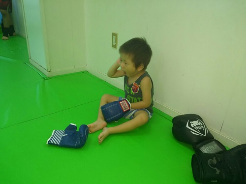 2日・キックボクシングを週2回に!