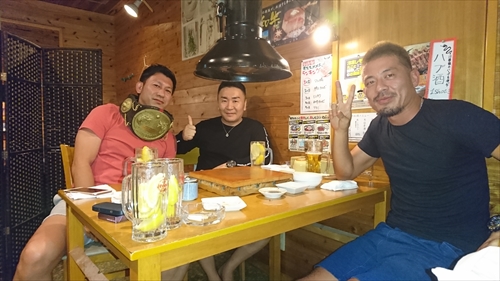 12日・おじさん祝勝会!