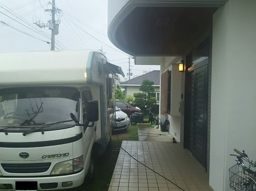 8日・雨が降ってもドアtoドア!