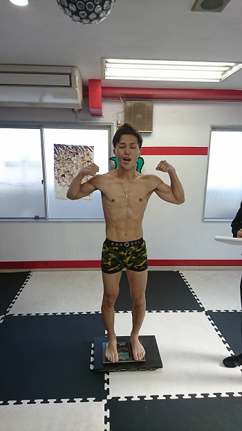 27日・九州1日目!KOS前日計量!