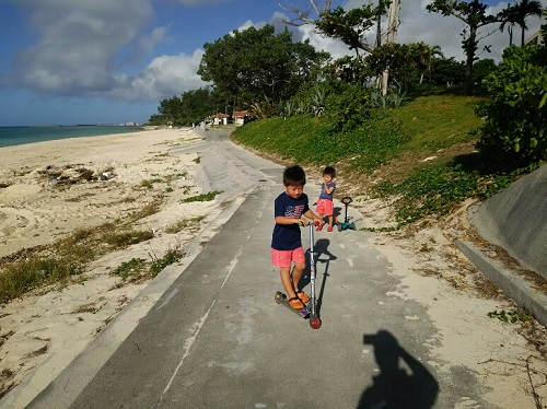 25日・伊江ビーチで海三昧!