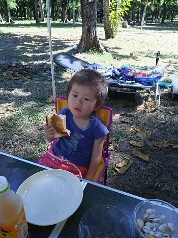 25日・伊江ビーチで海三昧!