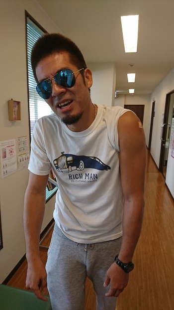 2日・プラセンタ2回目とクロスライン昼練!