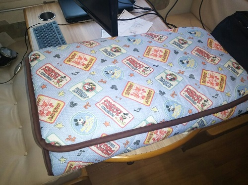 28日・バンクに長男専用のベッドを作りました!