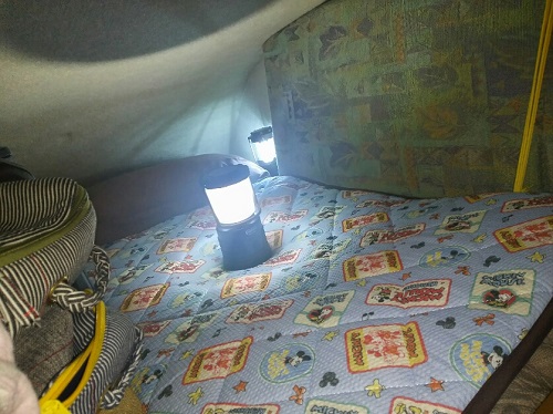 28日・バンクに長男専用のベッドを作りました!