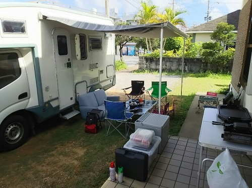 1日・3家族合同庭BBQ!