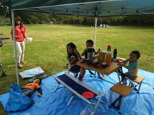 15日・みちのく公園で芋煮BBQ!