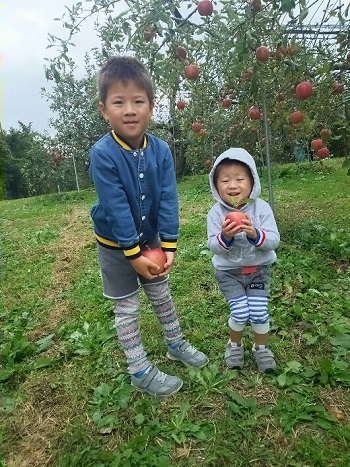 23日・山形でりんご狩り!