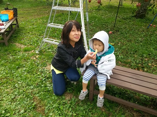 23日・山形でりんご狩り!