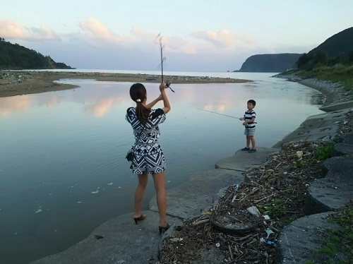 30日・マングローブジャックを釣る5歳児!