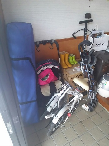 31日・3台目の車と3台目の自転車と。